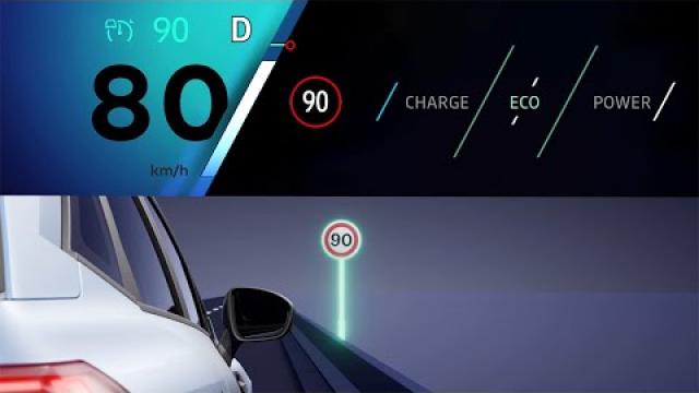 Geschwindigkeitswarnung mit Verkehrszeichenerkennung
