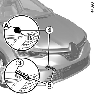 E-GUIDE.RENAULT.COM / Clio-5 / ABSCHLEPPEN: Pannenhilfe