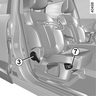 E-GUIDE.RENAULT.COM / Kadjar / Sfrutta al massimo il comfort del tuo  veicolo / SEDILE ANTERIORE CON COMANDI ELETTRICI